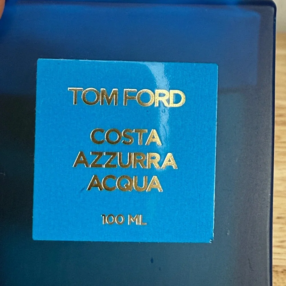 Tom Ford Costa Azzurra Acqua 100ml Blue Mediterranean Aquatic Fragrance Luxury